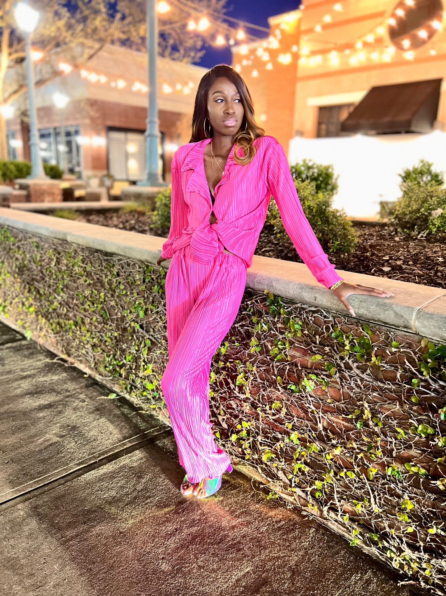 Women's Pleated Pants